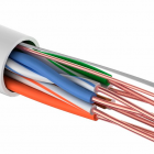  - Кабель U/UTP, CAT 5e, PVC 4x2x0,50мм, 24AWG, внутренний, серый, 100м REXANT (01-0043-100)