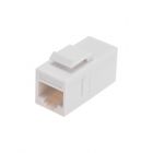  - Адаптер проходной формата Keystone, Jack RJ-45(8P8C), UTP, CAT 6 REXANT PRO (02-0108)