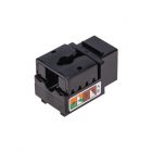  - Модуль вставка Keystone, UTP неэкранированный, CAT 6, тип 90 градусов, Dual IDC, черный REXANT PRO (02-0255)