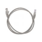  - Патч-корд U/UTP, CAT 5e, RJ45-RJ45, 26AWG, LSZH, серый, 1м REXANT (02-0100-1)