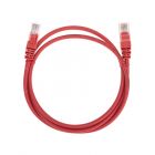  - Патч-корд U/UTP, CAT 5e, RJ45-RJ45, 26AWG, LSZH, красный, 1м REXANT (02-0103-1)