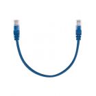  - Патч-корд U/UTP, CAT 5e, RJ45-RJ45, 26AWG, LSZH, синий, 0,3м REXANT (02-0104-03)