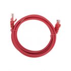 Патч-корд U/UTP, CAT 6, RJ45-RJ45, 26AWG, LSZH, красный, 2м REXANT (02-0293-2) - Патч-корд U/UTP, CAT 6, RJ45-RJ45, 26AWG, LSZH, красный, 2м REXANT (02-0293-2)