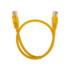  - Патч-корд U/UTP, CAT 6, RJ45-RJ45, 26AWG, LSZH, желтый, 0,5м REXANT (02-0295-05)