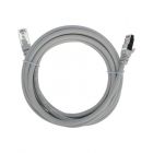 Патч-корд F/UTP, CAT 6, RJ45-RJ45, 26AWG, LSZH, серый, 3м REXANT (02-0210-3) - Патч-корд F/UTP, CAT 6, RJ45-RJ45, 26AWG, LSZH, серый, 3м REXANT (02-0210-3)
