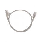  - Патч-корд U/UTP, CAT 6A (10G), RJ45-RJ45, 28AWG, LSZH, серый, 0,5м REXANT (02-0380-05)