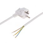 Шнур электрический с вилкой ПВС 3х1,0 мм² 3м белый REXANT (11-1319) - Шнур электрический с вилкой ПВС 3х1,0 мм² 3м белый REXANT (11-1319)