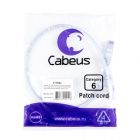  - Cabeus PC-UTP-RJ45-Cat.6-0.5m-WH-LSZH
