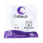 Cabeus PC-UTP-RJ45-Cat.6-5m-WH-LSZH - Cabeus PC-UTP-RJ45-Cat.6-5m-WH-LSZH