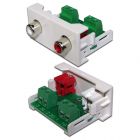  - Lanmaster LAN-WA-LP-2RCA-WH