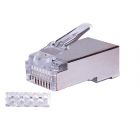  - SUPRLAN Коннекторы 8P8C FTP 6 3U (RJ-45) уп. 100шт 10-0202