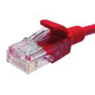  - Патч-корд SUPRLAN UTP 5e 4x2 26AWG (7x0.16mm) Cu LSZH красный 3м 10-0154