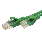  - Патч-корд SUPRLAN UTP 5e 4x2 26AWG (7x0.16mm) Cu LSZH зеленый 5м 10-0160