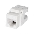  - SUPRLAN Keystone Jack 8P8C (RJ-45) UTP Cat.6A инструментальная заделка 180° 10-0338
