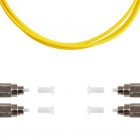  - SUPRLAN Патч-корд ВО SM(G.652.D), FC/APC-FC/APC, 3.0мм, duplex, LSZH, 2м 09-0603