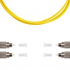  - SUPRLAN Патч-корд ВО SM(G.652.D), FC/UPC-FC/UPC, 3.0мм, duplex, LSZH, 10м 09-0621