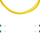  - SUPRLAN Патч-корд ВО SM(G.652.D), LC/APC-LC/UPC, 3.0мм, duplex, LSZH, 5м 09-0645