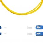  - SUPRLAN Патч-корд ВО SM(G.652.D), LC/UPC-SC/UPC, 3.0мм, duplex, LSZH, 1м 09-0657