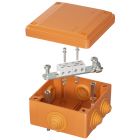  - ДКС FSB11404 Коробка пластиковая FS с кабельными вводами и клеммниками, IP55, 100х100х50 мм, 4р, 450V, 6A, 4 мм2