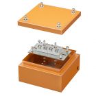  - ДКС FSK30410 Коробка стальная FS с гладкими стенками и клеммниками,  IP66, 150х150х80 мм, 4р, 450V, 32A, 10 мм2, нерж.контакт