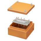  - ДКС FSB30604 Коробка стальная FS с гладкими стенками и клеммниками, IP66, 150х150х80 мм, 6р, 450V, 6A, 4 мм2