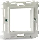 ДКС 75020W Каркас на 2 модуля (одноместный), белый, RAL 9016 - ДКС 75020W Каркас на 2 модуля (одноместный), белый, RAL 9016