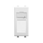  - ДКС 4400201 Адаптер для Keystone, Avanti, белое облако, 1 модуль