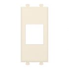  - ДКС 4405211 Адаптер без шторки для Keystone, Avanti, ванильная дымка, 1 модуль
