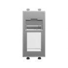  - ДКС 4404201 Адаптер для Keystone, Avanti, закаленная сталь, 1 модуль