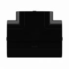  - ДКС 09506A Тройник 90х50 мм, черный