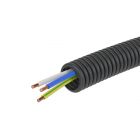  - ДКС 7V71650 Электротруба ПНД гибкая гофр. д.16мм, цвет черный, с проводом ПуВ 3х2,5мм² РЭК "ГОСТ+", 50м