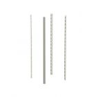  - ДКС R5KMN20 Стойки вертикальные RAL7035 для корпусов CQE, В=2000 мм, комплект - 4 шт. RAM block