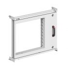  - ДКС R5FRKP908 Рама поворотная частичная 9U для 19" оборудования для корпусов CQE & CQE N, ВхШ 600х800 мм