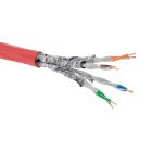  - ДКС RN6AUUA04RD Кабель CAT 6A, U/UTP Application, нг(А)-FRHF, бухта 500м, красный