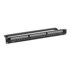  - ДКС RN6APPF24 Патч-панель модульная 19", 1U,CAT6A, 24 порта RJ45, экранированная