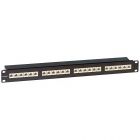  - ДКС RN6APPF241BK Патч-панель 19", 1U, CAT6A, 24 порта RJ45, экранированная (выводится из  ассортимента, предлагаемая замена - RN6APPF241)