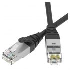  - ДКС RN6ASF4502BK-30 Патч-корд экранированный Ultra SLIM CAT6A S/FTP 4х2, 30 AWG, LSZH, чёрный, 0,2м