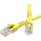  - ДКС RN6AUU4500YL Патч-корд неэкранированный CAT6A U/UTP 4х2, LSZH, жёлтый, 10.0м