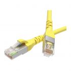  - ДКС RN6FU4550YL Патч-корд экранированный CAT6 F/UTP 4х2, LSZH, желтый, 5.0м