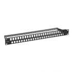  - ДКС RNKPP48E1 Патч-панель наборная 19", 1U, под 48 модулей Keystone, UTP