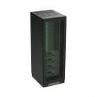 ДКС R5IT4282PFB Разобранный напольный 19" IT-CQE 42U 800х2000х1200, двери перфорированная + перфорированная, RAL9005 - ДКС R5IT4282PFB Разобранный напольный 19" IT-CQE 42U 800х2000х1200, двери перфорированная + перфорированная, RAL9005
