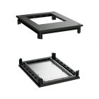  - ДКС R5RKTB612FITB Крыша с фланцем и основание для 19" IT-CQE 600x1200, RAL9005