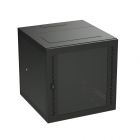  - ДКС R5STI1665GSB IT-STI  навесной, 16 U (800х600х650) дв. cтекло RAL9005