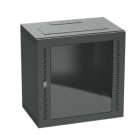  - ДКС R5STI0940GSB IT-STI  навесной, 09 U (500х600х400) дв. cтекло RAL9005