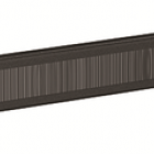  - ДКС R5SPZ191HE Кабельный ввод с щеточным буртиком 1U для 19" IT-корпусов, RAL7035