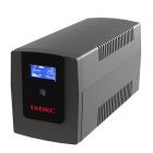  - ДКС INFOLCD1500S Линейно-интерактивный ИБП ДКС серии Info LCD, 1500 ВА/900 Вт, 1/1, 3xSchuko, USB + RJ45, LCD, 2x8Aч