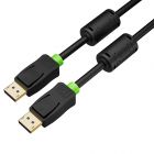 - GCR PRO Кабель PROF 5.0m DisplayPort v1.4, 8K 60Hz, 4K 165Hz, черный, ферритовые кольца GCR-51914