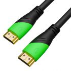  - GCR Кабель 3.0m HDMI 2.0, Ultra HD, 4K 60Hz / 5K*30Hz, HDR 4:4:4, 3D, AUDIO, 18.0 Гбит/с, черный, 2 X экран GCR-HM311-3.0m