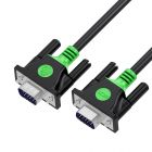  - GCR Кабель SVGA 1.8m чёрный, позолоченные контакты, OD6.0mm, 15M / 15M, 28/28 AWG, двойной экран GCR-VM2VM1-1.8m