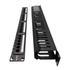 Space Technology Патч-панель с кабельным органайзером (ST-PP24-01+ST-1U/24) в КОМПЛЕКТЕ - Space Technology Патч-панель с кабельным органайзером (ST-PP24-01+ST-1U/24) в КОМПЛЕКТЕ